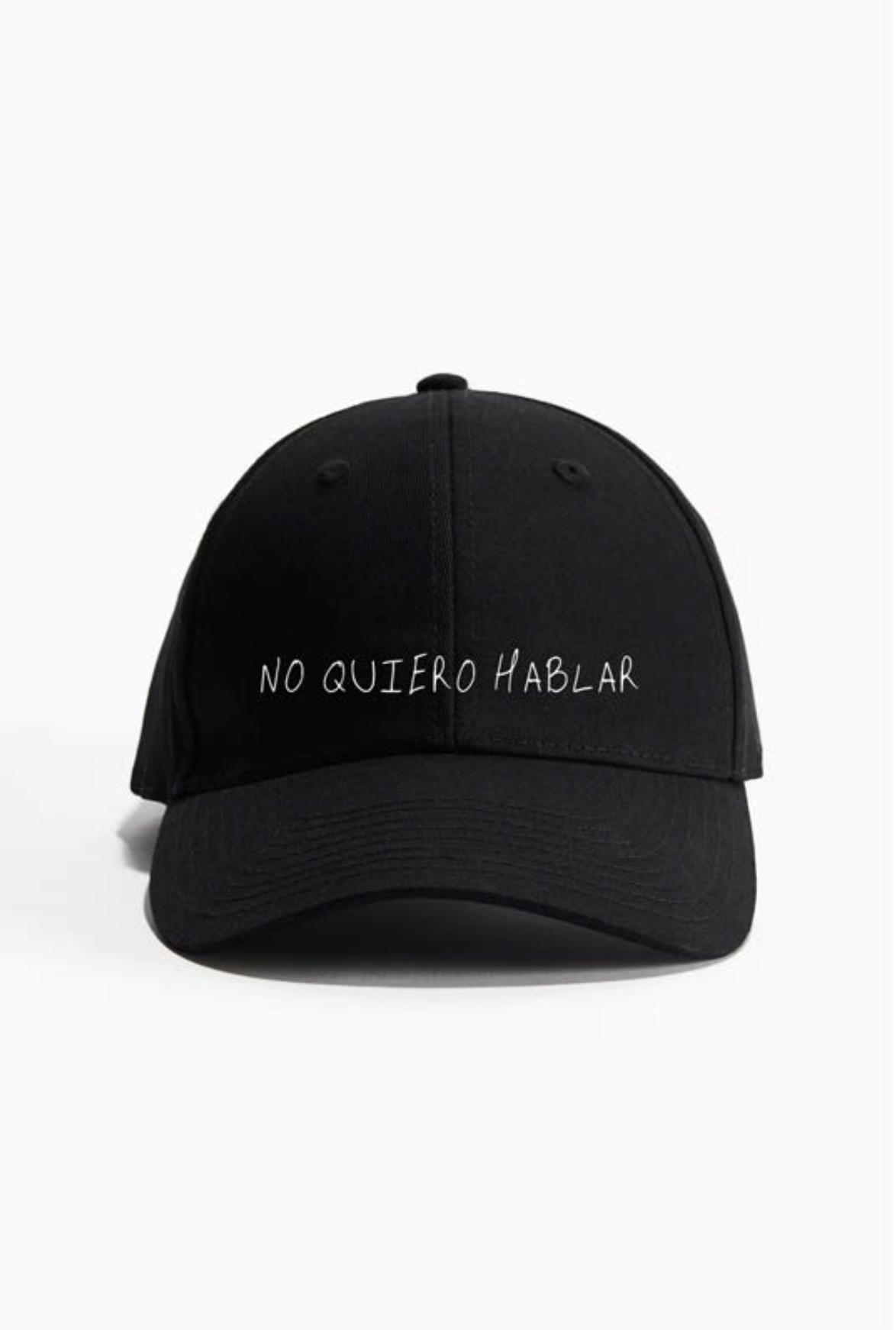 gorra_no quiero hablar