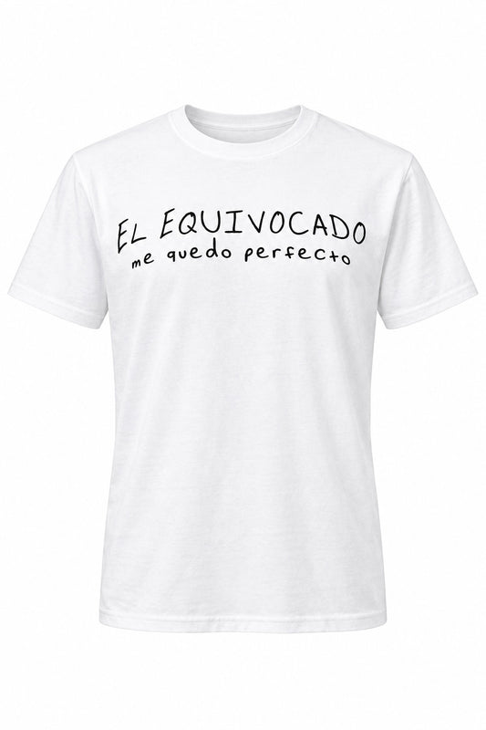 Ángela Aguilar - "El Equivocado" T-Shirt Blanco